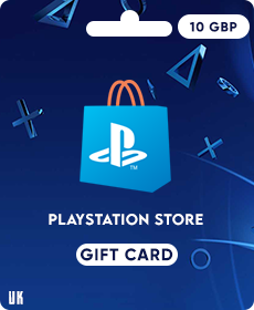 Playstation PSN Gift Card 10 Pound Digital Code UK