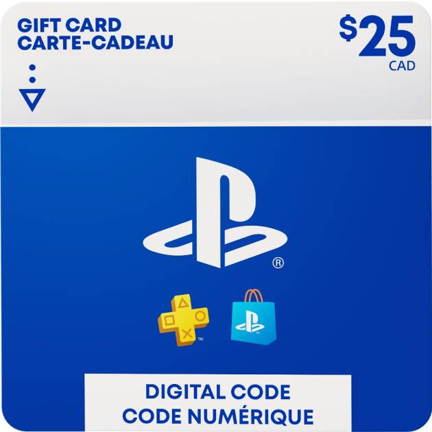 PlayStation Store $25 Gift Card Digital Code