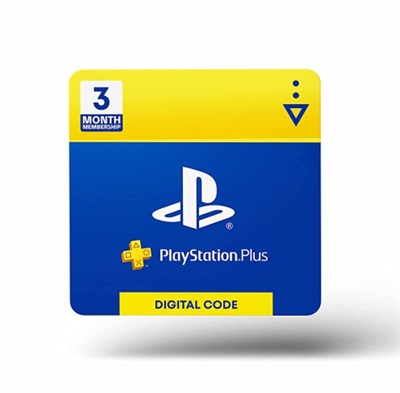 Playstation Plus 3 Month Membership Digital Code USA