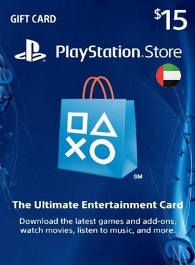 PLAYSTATION STORE PSN $15 GIFT CARD DIGITAL UAE