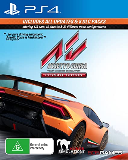 Assetto Corsa Ultimate Edition Playstation 4