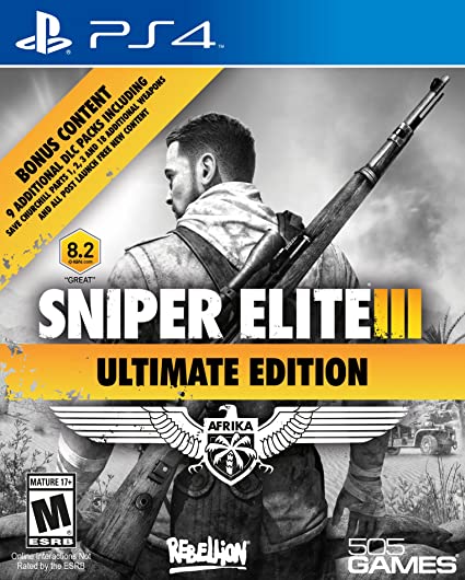 Sniper Elite III Ultimate Edition PlayStation 4