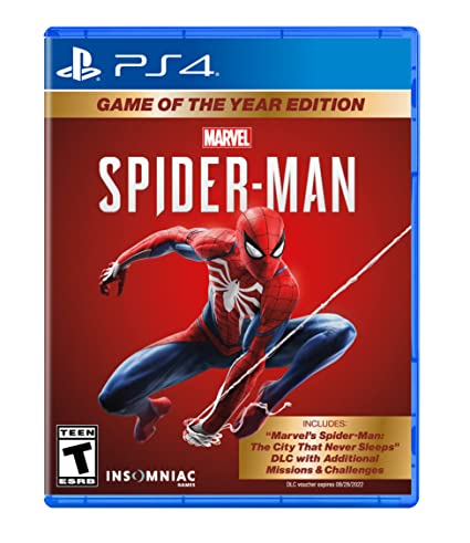 Marvel's SpiderMan Game of The Year Edition PlayStation 4