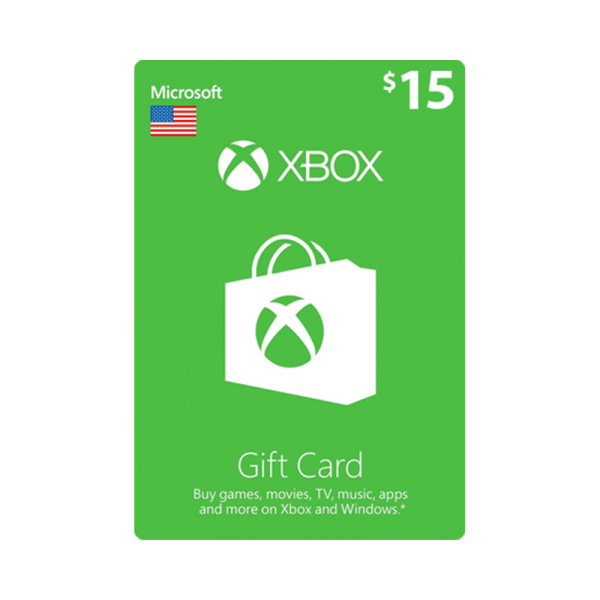 Xbox $15 Gift Card Digital Code USA