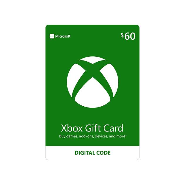 Xbox $60 Gift Card Digital Code USA