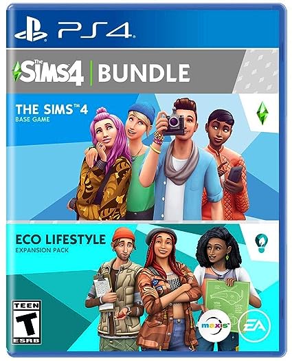The Sims 4 Plus Eco Lifestyle Bundle PlayStation 4