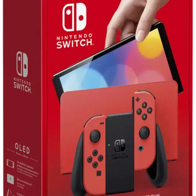Nintendo Switch OLED Model Mario Red Edition