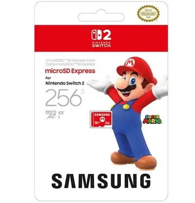 Nintendo Switch 2 microSD Samsung Express Card 256GB