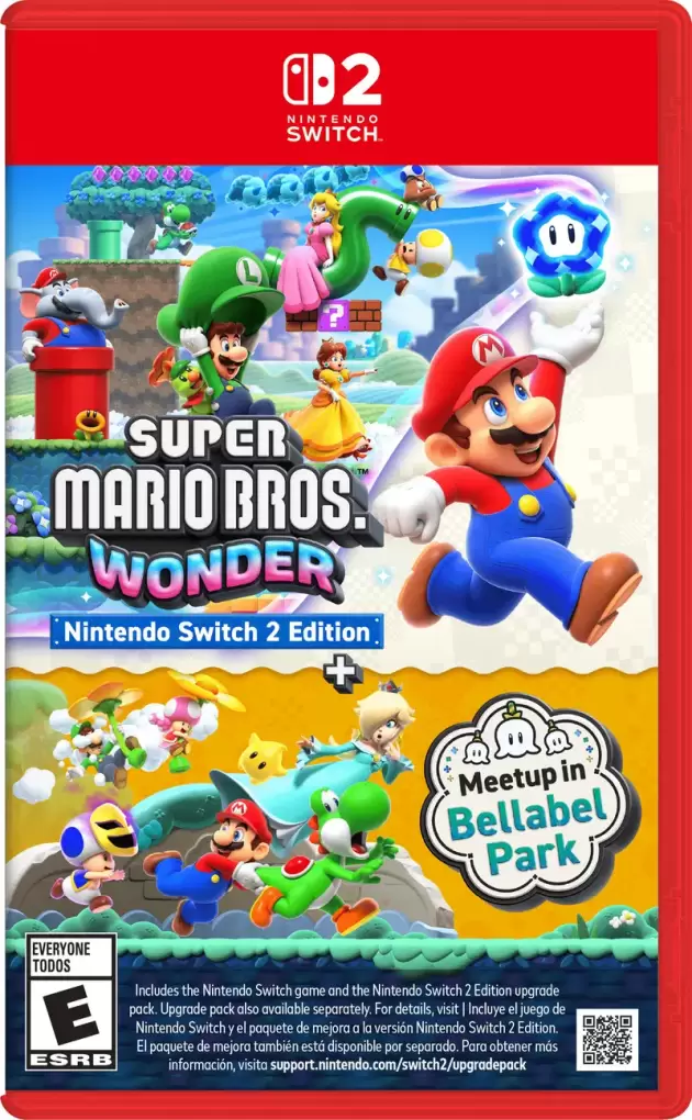 Super Mario Bros Wonder Nintendo Switch 2 Edition + Meetup in Bellabel Park
