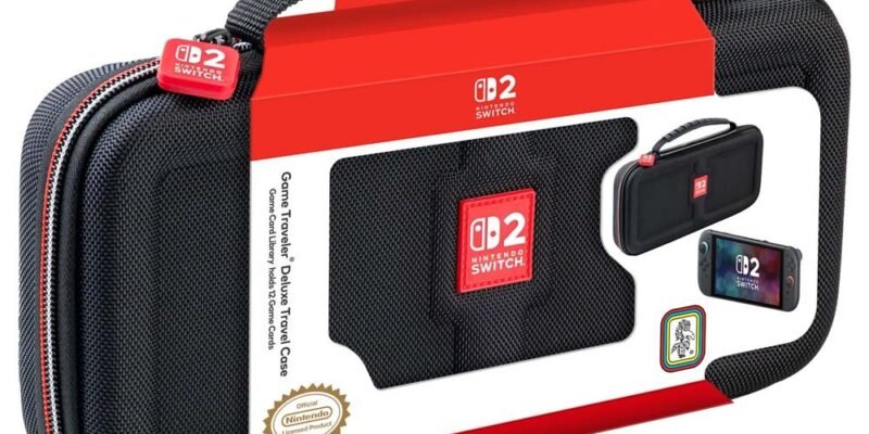Game Traveler Deluxe Travel Case for Nintendo Switch 2 - Black