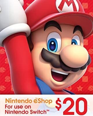 NINTENDO ESHOP $20 GIFT CARD DIGITAL CODE USA