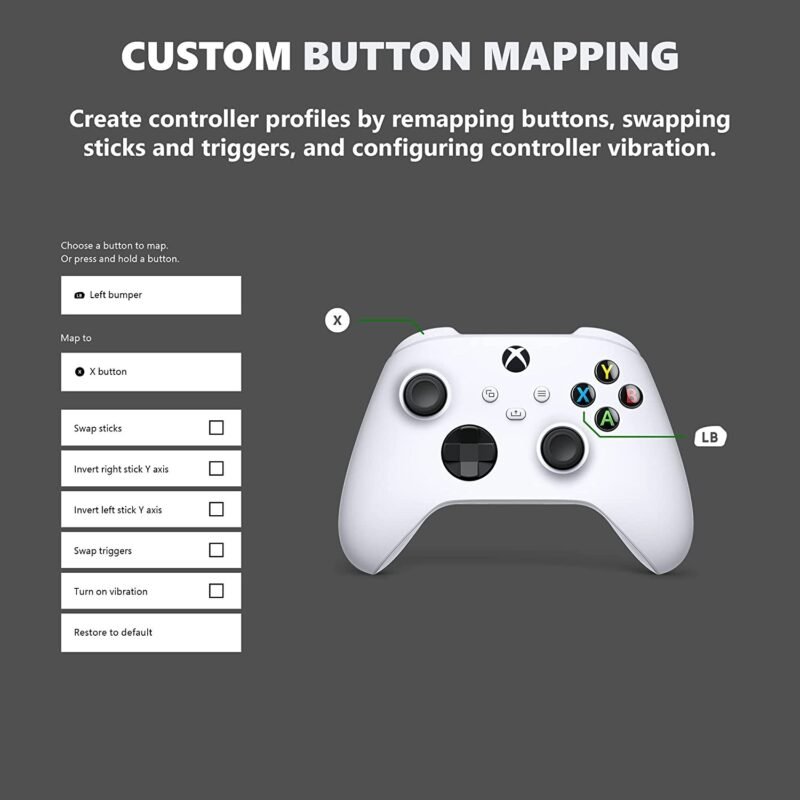 Xbox Core Wireless Controller – Robot White - Image 2