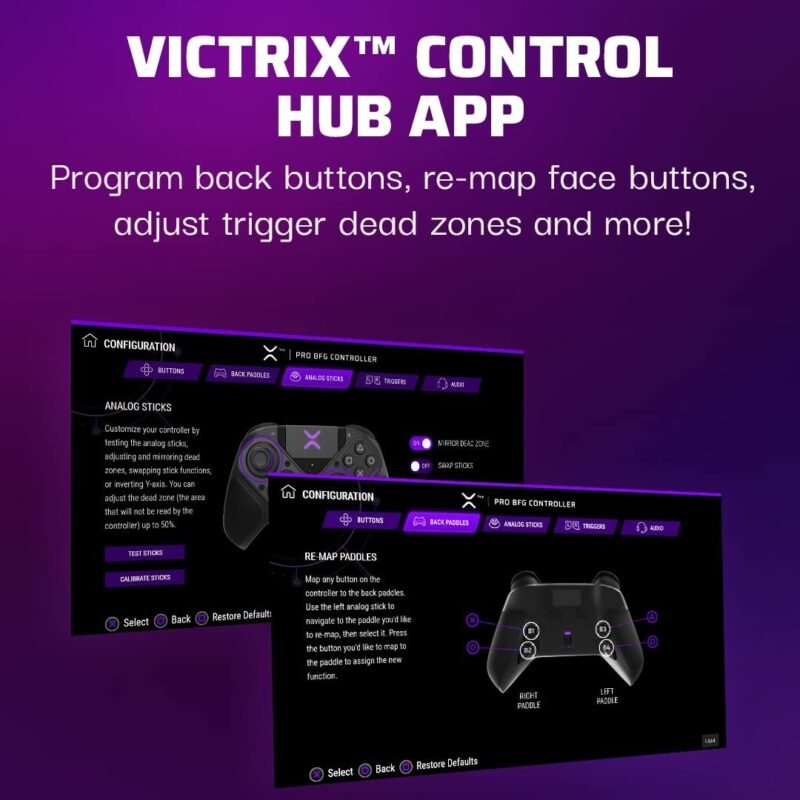 PDP Victrix Pro BFG Wireless Gaming Controller for Playstation 5 - Image 8