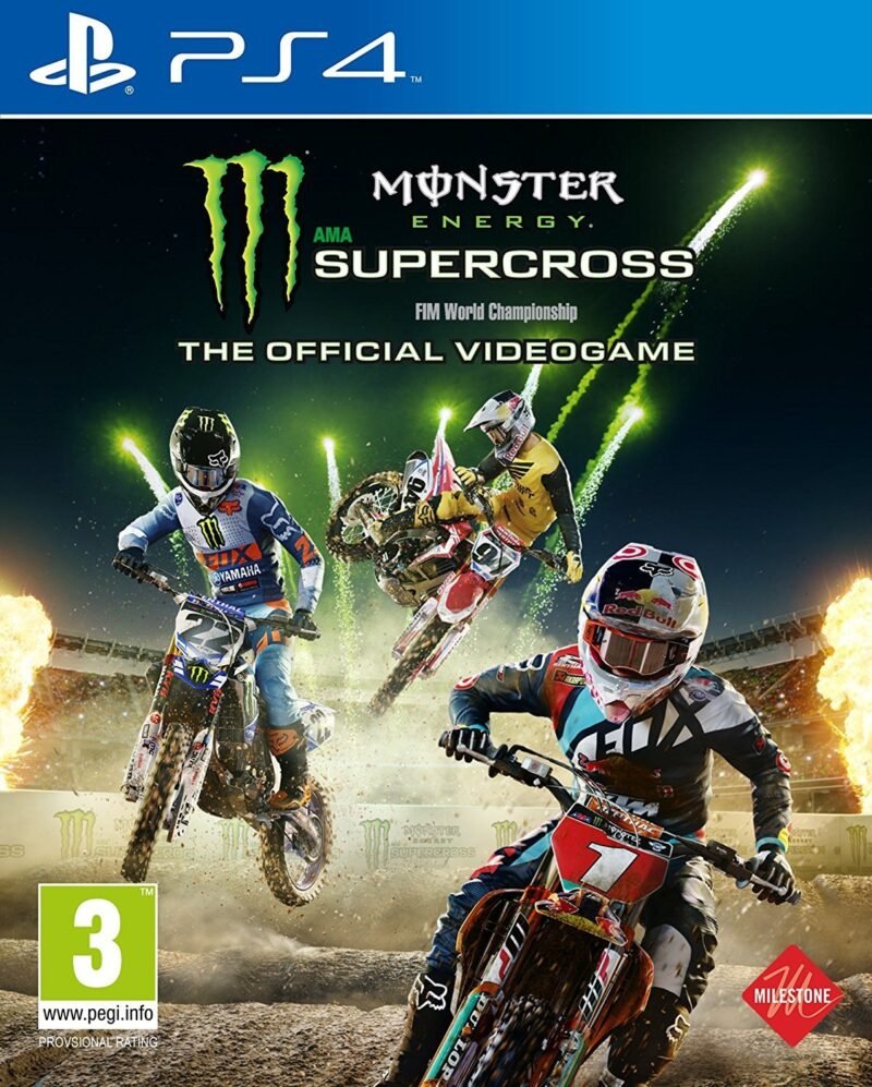 Monster Energy Supercross - The Official Videogame (PS4)(REPACK)