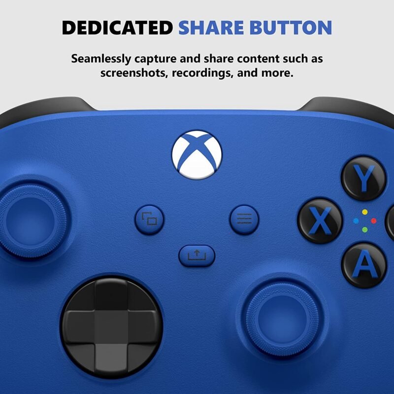 Xbox Core Wireless Controller – Shock Blue - Image 5