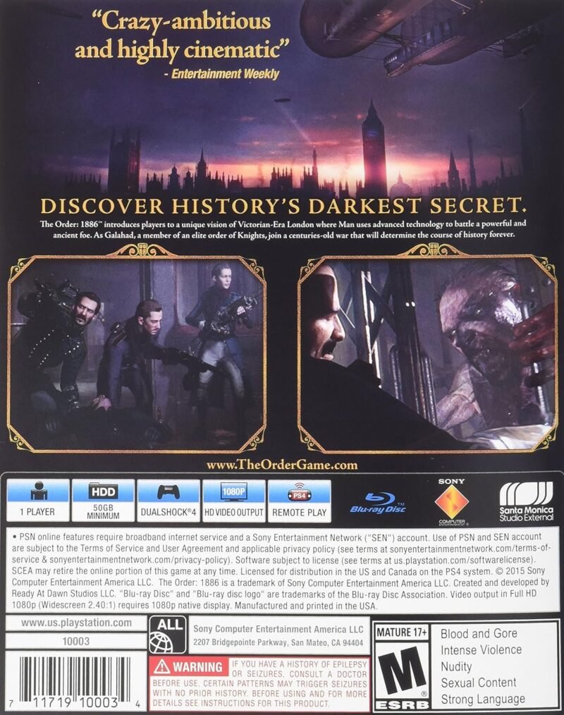 The Order 1886 PS4(Repack) - Image 2