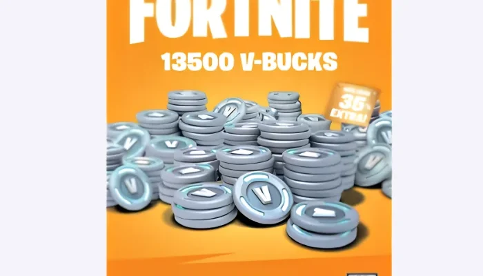 FORTNITE 13,500 VBUCKS GIFT CARD DIGITAL CODE