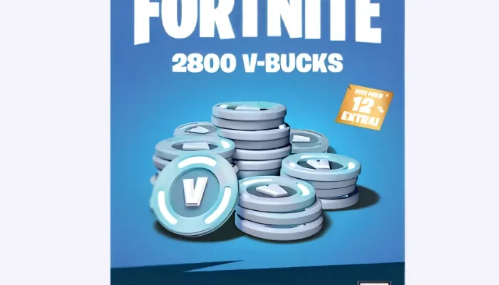 FORTNITE 2,800 VBUCKS GIFT CARD DIGITAL CODE