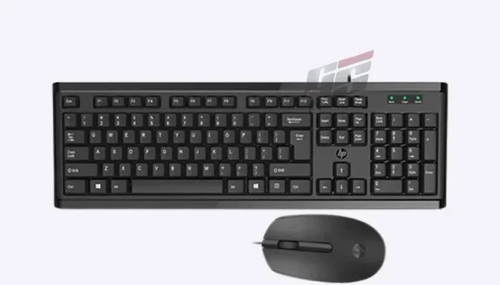 HP KM10 wired USB keyboard and mouse combo