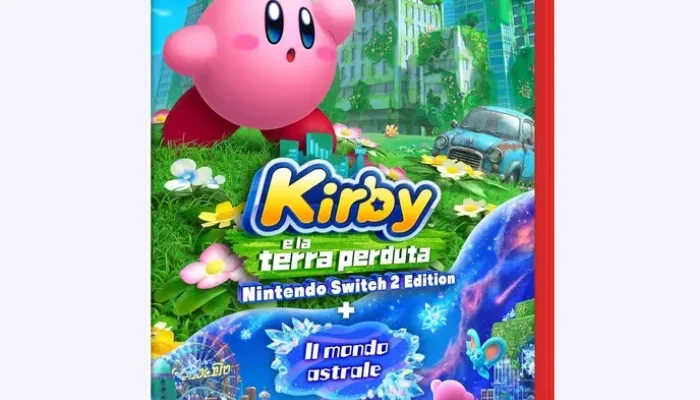 Kirby and the Forgotten Land Nintendo Switch 2 Edition + Star Crossed World Game Cart