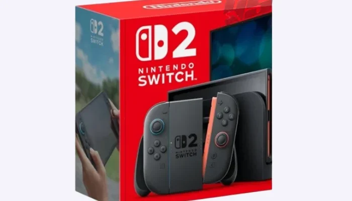 Nintendo Switch 2 hybrid console with Joy-Con 2 controllers