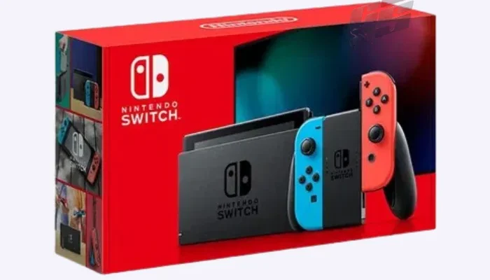 Switch 2 Neon Blue Red console