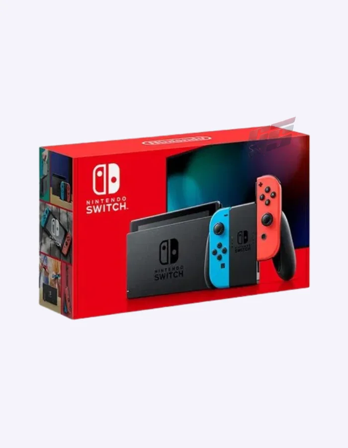 Switch 2 Neon Blue Red console