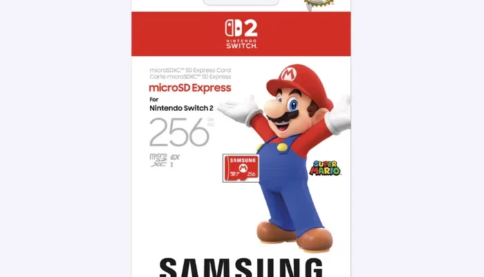 Nintendo Switch 2 microSD Express Samsung Card 256GB