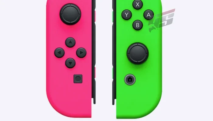 Nintendo Switch Joy Con Controllers Neon Green & Pink