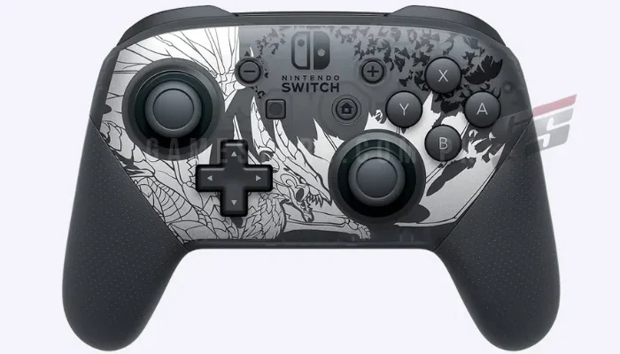 Nintendo Switch Pro Controller Monster Hunter Rise Sunbreak Edition