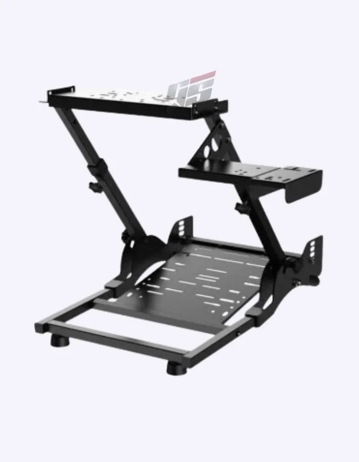PXN A10 Wheel Stand foldable racing steering wheel stand in black