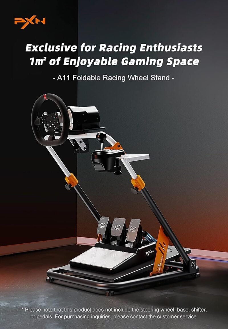PXN A11 FOLDABLE RACING WHEEL STAND - Image 3