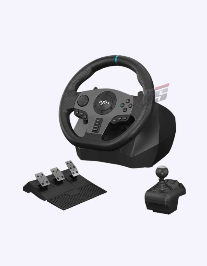 PXN V9 Steering Wheel Gen 2 with Hall effect pedals and 6+1 shifter