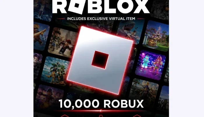 Roblox Digital $100 Gift Card  10,000 Robux Includes Exclusive Virtual Item Online Game Code