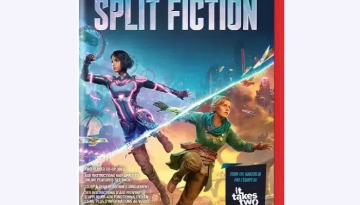 Split Fiction Code in a box N Switch 2