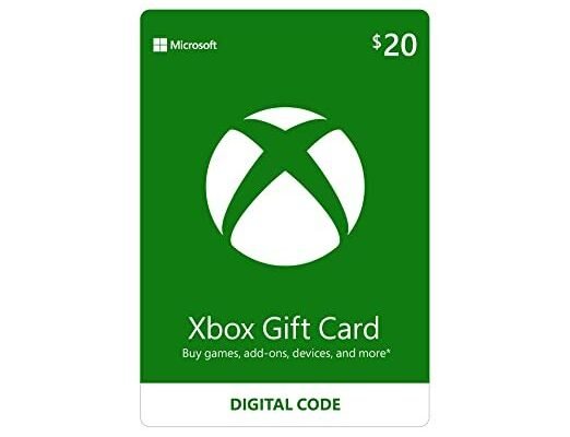 XBOX $20 GIFT CARD DIGITAL CODE USA