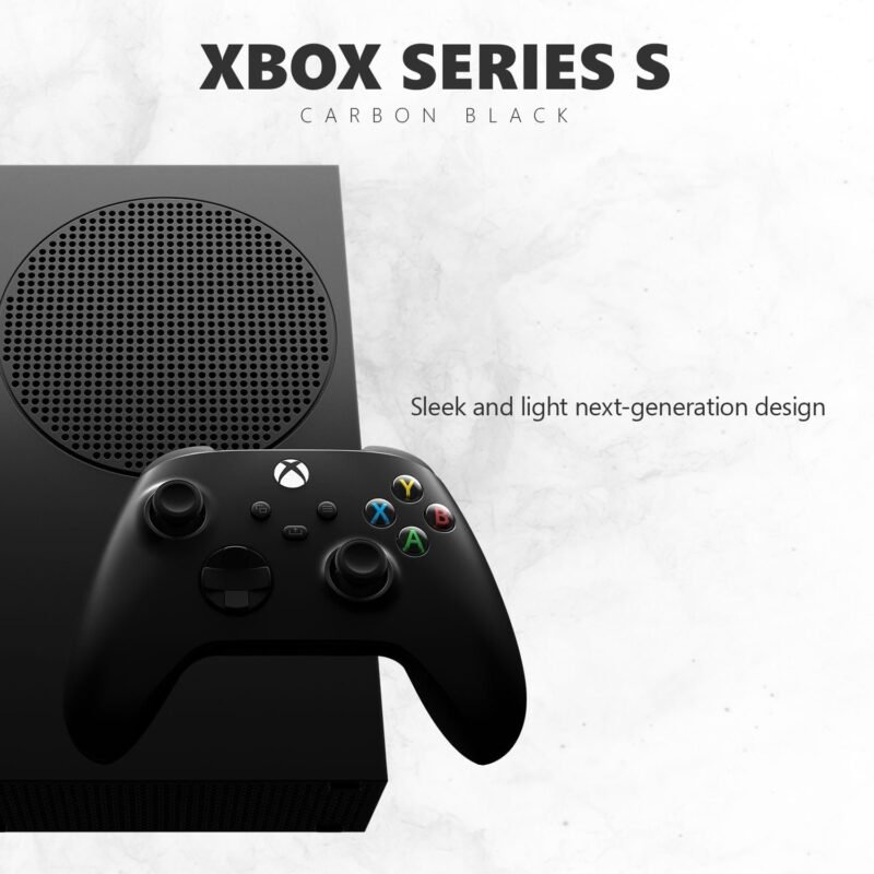 Xbox Series S 1TB SSD Digital Edition Console Carbon Black - Image 3