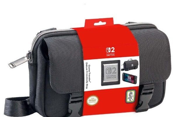 Game Traveler Deluxe Crossbody Bag for Nintendo Switch 2 - Black
