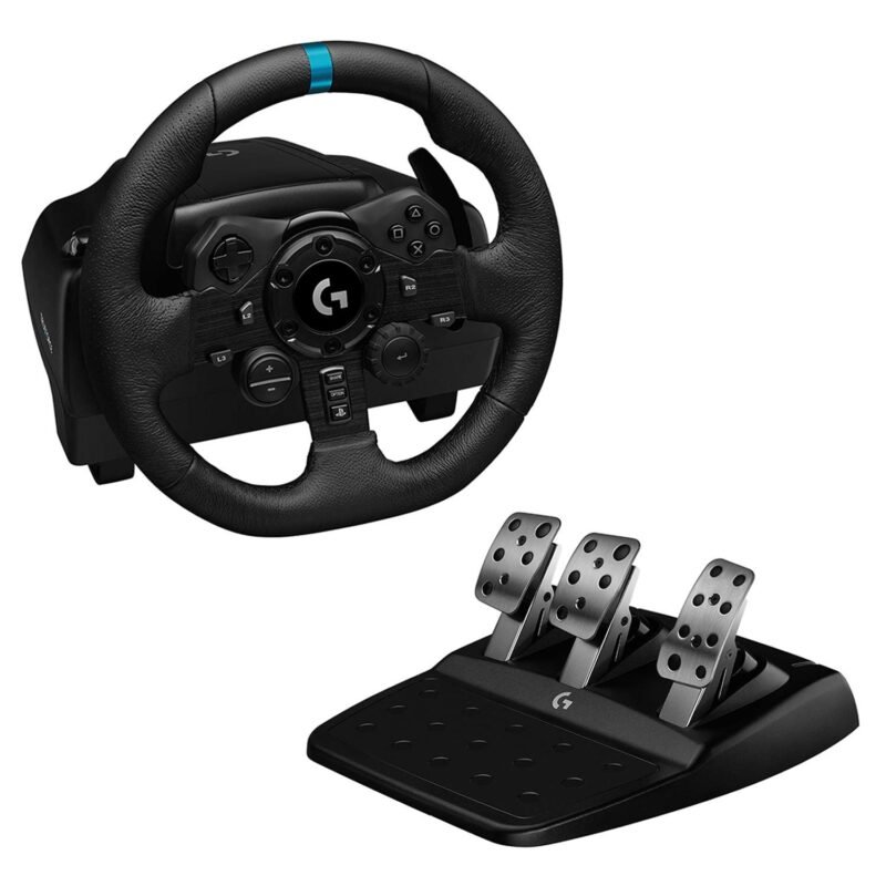 Logitech G G923 TRUEFORCE Sim Racing Wheel and Pedals for PC, PS4 & PS5