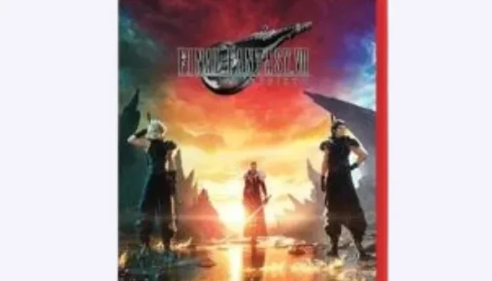 Final Fantasy VII Rebirth Nintendo Switch 2 Game Case