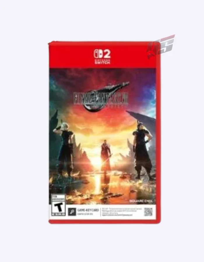 Final Fantasy VII Rebirth Nintendo Switch 2 Game Case