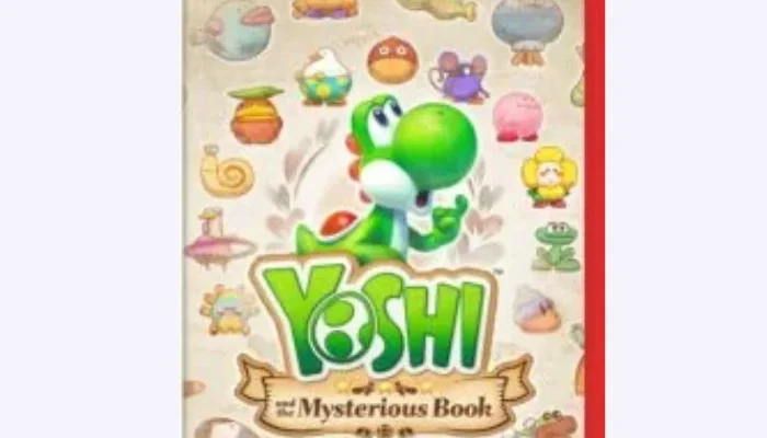 Yoshi and the Mysterious Book Nintendo Switch 2 Game Case