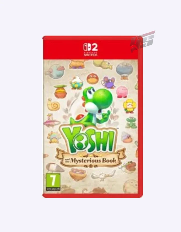 Yoshi and the Mysterious Book Nintendo Switch 2 Game Case