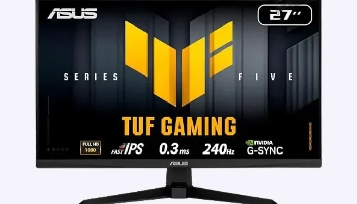 ASUS TUF VG279QM5A 27-inch 240Hz Fast IPS gaming monitor