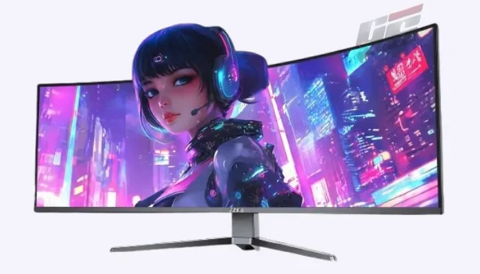 GFURY QUANTAM EDGE 165Hz 49" Curved 5K Gaming Monitor Silver WQHD 5120x1440