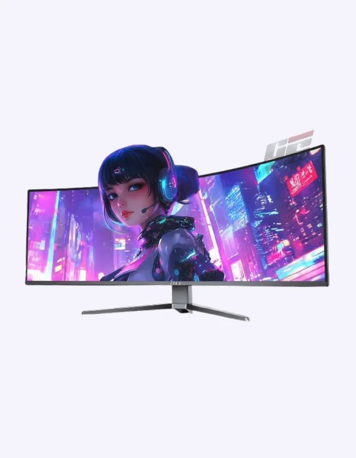 GFURY QUANTAM EDGE 165Hz 49" Curved 5K Gaming Monitor Silver WQHD 5120x1440