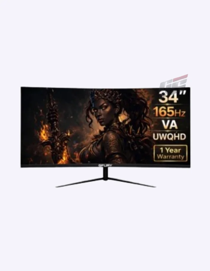GFury GF-34 Eclipse 34-inch 165Hz curved WQHD gaming monitor