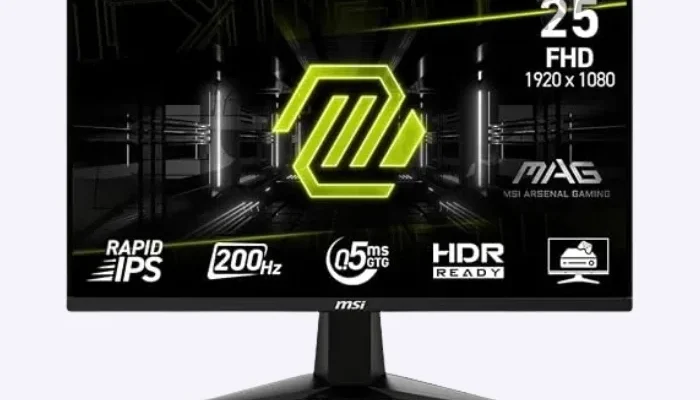 MSI MAG 255F E20 24.5-inch 200Hz Rapid IPS gaming monitor