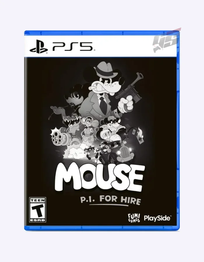 Mouse P.I. For Hire PlayStation 5 game case