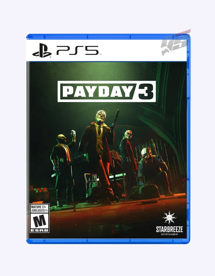 Payday 3 PlayStation 5 game case